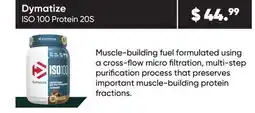 Healthy Planet Dymatize ISO 100 Protein 20S offer