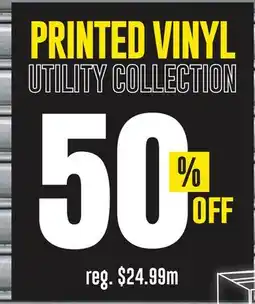 Fabricville Printed vinyl utility collection offer