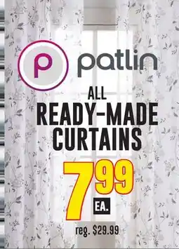 Fabricville Creations ready made curtains offer