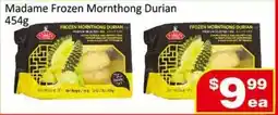 Madame Frozen Mornthong Durian 454g