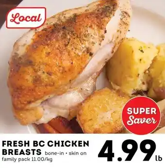 Market Place IGA FRESH BC CHICKEN BREASTS offer
