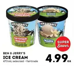 Market Place IGA BEN & JERRY'S ICE CREAM offer