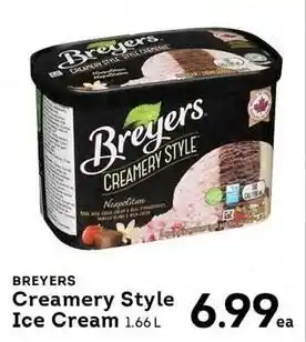Market Place IGA Breyers Creamery Style Ice Cream offer