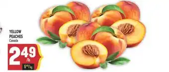 Marché Adonis YELLOW PEACHES offer