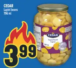 Marché Adonis CEDAR Lupini beans offer