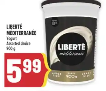 Marché Adonis LIBERTÉ MÉDITERRANÉE Yogurt offer