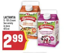 Marché Adonis LACTANTIA 5 - 15% Cream offer