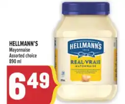 Marché Adonis HELLMANN'S Mayonnaise offer