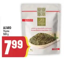 Marché Adonis AL'ARD Thyme offer