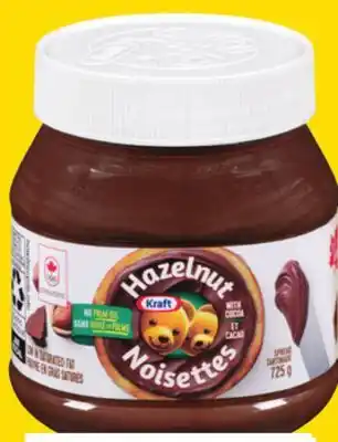 Giant Tiger hazelnut spread offer