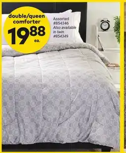 Giant Tiger double/queen comforter offer
