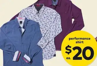 Giant Tiger performance shirt offer