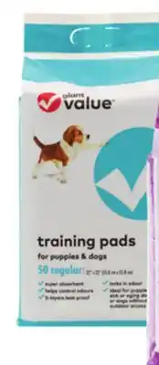 Giant Tiger Giant Value training pads offer