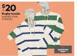 Giant Tiger Rugby hoodie offer