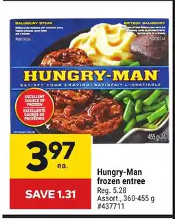 Giant Tiger Hungry-Man frozen entree offer