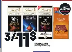 Metro LINDT EXCELLENCE BARRES offer