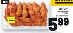 Metro CROISSANTS 100 % BEURRE | 100 % BUTTER CROISSANTS offer
