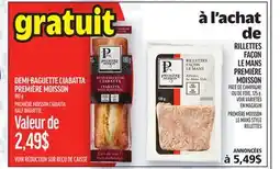 Metro RILLETTES FAÇON LE MANS PREMIÈRE MOISSON | PREMIÈRE MOISSON LE MANS STYLE RILLETTES offer