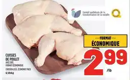 Metro CUISSES DE POULET | CHICKEN LEGS, ECONOMIC PACK offer