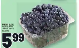 Metro RAISINS BLEUS | BLUE GRAPES offer