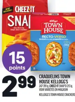 Metro CRAQUELINS TOWN HOUSE KELLOGG'S | KELLOGG'S TOWN HOUSE CRACKERS offer