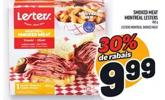 Metro SMOKED MEAT MONTRÉAL LESTERS | LESTERS MONTREAL SMOKED MEAT offer