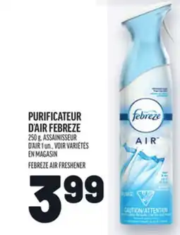 Metro PURIFICATEUR D'AIR FEBREZE | FEBREZE AIR FRESHENER offer