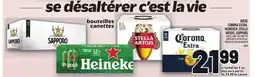 Metro BIÈRE CORONA EXTRA, HEINEKEN, STELLA ARTOIS, SAPPORO | BEER offer