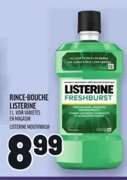 Metro RINCE-BOUCHE LISTERINE | LISTERINE MOUTHWASH offer