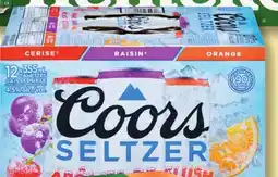 IGA COORS SELTZER MALT BEVERAGE offer