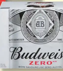 IGA BUDWEISER ZERO offer