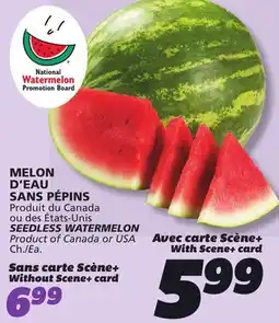IGA SEEDLESS WATERMELON offer