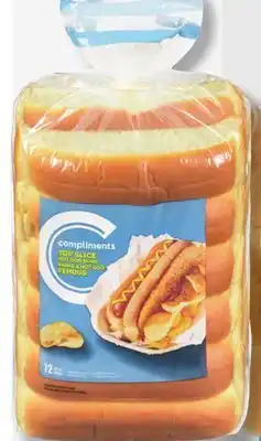 IGA COMPLIMENTS HAMBURGER, HOT-DOG BUNS offer
