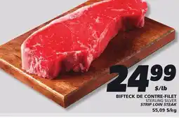 IGA STERLING SILVER STRIP LOIN STEAK offer
