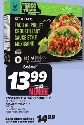 IGA LE TACO TRUCK FROZEN TACO KIT offer