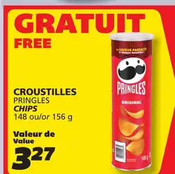 IGA PRINGLES CHIPS offer