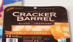 IGA CRACKER BARREL CHEESE SLICES offer