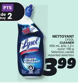 IGA LYSOL CLEANER offer