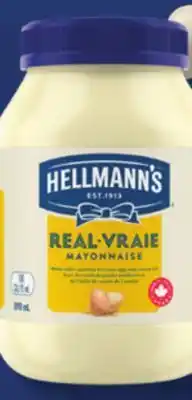 IGA HELLMANN'S MAYONNAISE offer