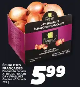 IGA ATTITUDE FRAÎCHE DRY SHALLOTS offer