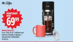 Canadian Tire mr-coffee Iced and Hot Coffeemaker offer