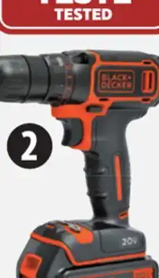 Canadian Tire Black + Decker 20V MAX 3⁄8˝ Drill/Driver Kit offer