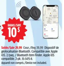 Canadian Tire BLUEHIVE Bluetooth Item Finder offer