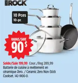 Canadian Tire Heritage The Rock Ceramic Zero Non-Stick Cookset offer