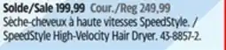 Canadian Tire Shark SpeedStyle High-Velocity Hair Dryer offer