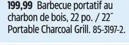Canadian Tire Weber 22 Portable Charcoal Grill offer