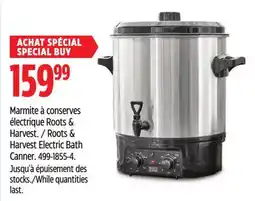 Canadian Tire Roots & Harvest Electric Bath Canner offer