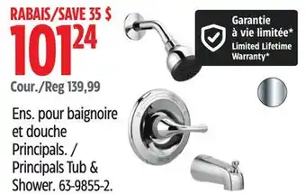 Canadian Tire Delta Principals Tub & Shower offer