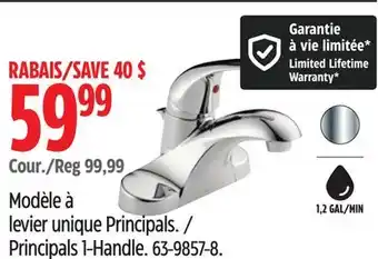 Canadian Tire Delta Principals 1-Handle offer