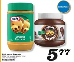 Marché Richelieu KRAFT BEURRE D'ARACHIDE | KRAFT PEANUT BUTTER offer